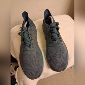 Men's NEW BALANCE Running Shoes - Teal/Blue Lightweight Performance SIZE 13